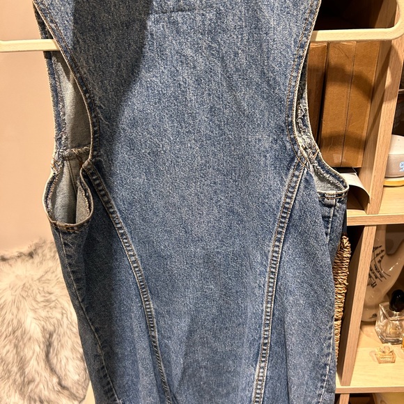 Calvin Klein Vintage Jean dress button up - Picture 4 of 5